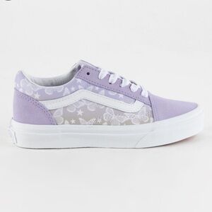 Team Wellness lavender butterfly Old Skool Vans || Women’s 8 || NWT!!!